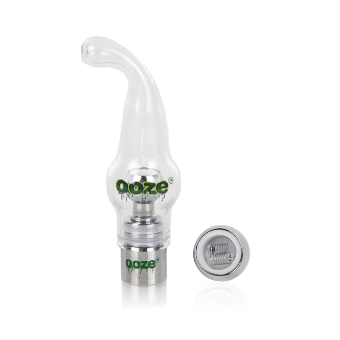 Ooze Glass Globe 510 Thread - Curved Neck