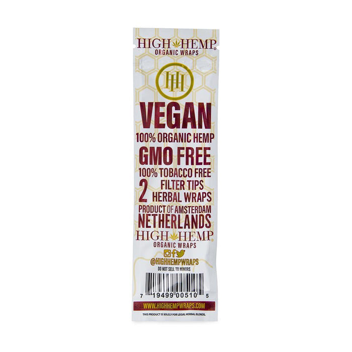 High Hemp Organic Wraps - Honey Pot Swirl