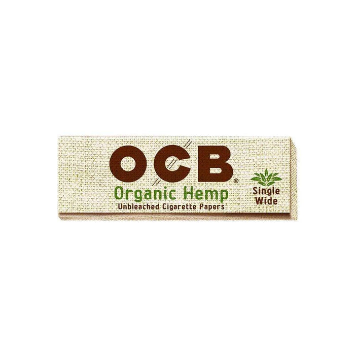 OCB Organic Hemp Single Wide Rolling Papers