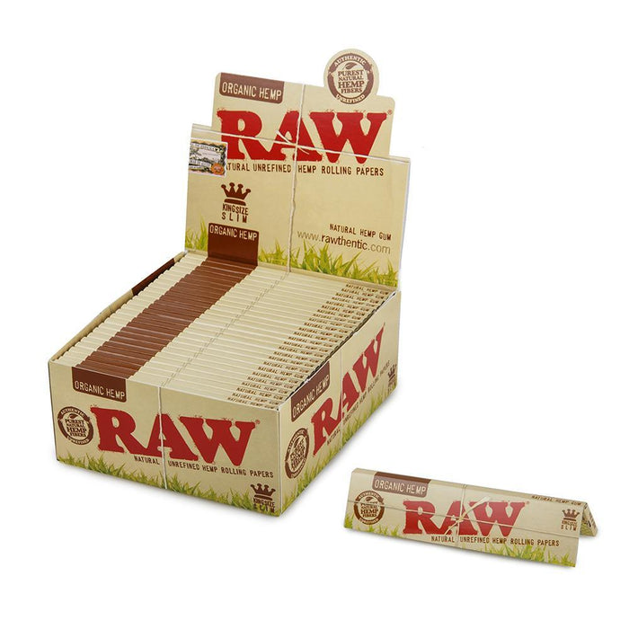 RAW Organic King Size Slim Rolling Papers